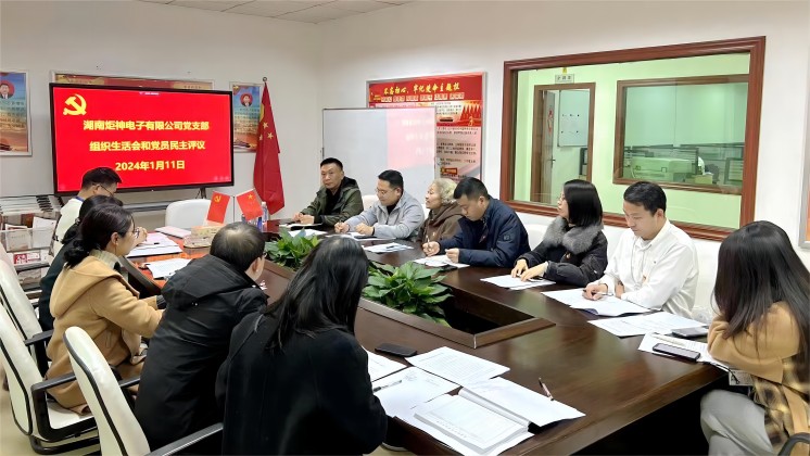 炬神電子黨支部被評為郴州市“標桿黨組織”